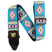 Ernie Ball 5326 Tracolla Sedona Blue Jacquard Strap Tracolla