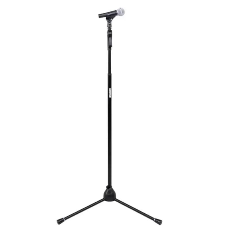 Shure TRIPODSTANDDX Deluxe Tripod Mic Stand with Pistol Grip Clutch Asta Microfonica
