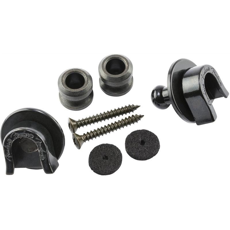 Fender Security Strap Locks Black Straplock