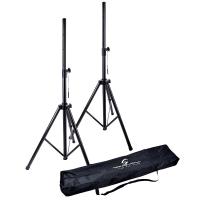 Soundsation SPST-SET-AIR-BK Kit stativi per diffusori Safety Air system con borsa