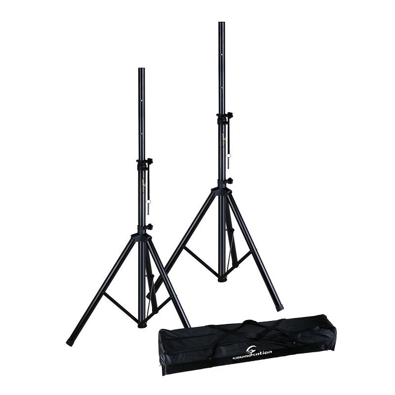 Soundsation SPST-SET70-BK Kit stativi per diffusori con borsa