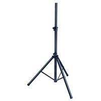 Soundsation SSPS-80-BK Supporto per diffusori acustici in alluminio con terminale da 35mm e snondo in nylon