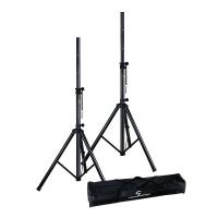 Soundsation SPST-SET80-BK Kit stativi per diffusori con borsa