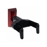 Hercules GSP38WBR Brown Plus Guitar Hanger Supporto per Chitarra a Muro con Base in legno