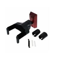 Hercules GSP38WBR Brown Plus Guitar Hanger Supporto per Chitarra a Muro con Base in legno_2