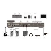 Nux MG-50li DB Dark Blue Modeler & Profiler con batteria al litio Pedaliera per chitarra_3