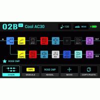 Nux MG-50li DB Dark Blue Modeler & Profiler con batteria al litio Pedaliera per chitarra_4