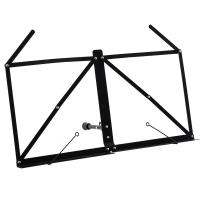 Soundsation TMS-100-BK Leggio da tavolo in metallo con borsa