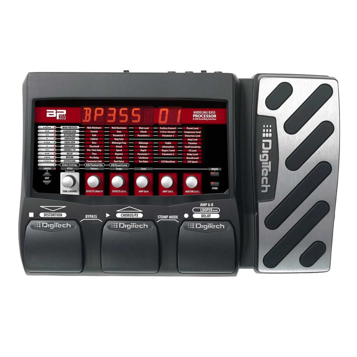 Digitech BP355 Pedale multieffetto per basso OCCASIONE