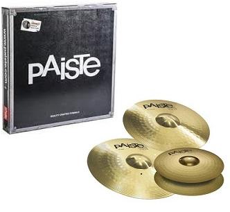 Set Piatti Paiste 101 Brass 14 16 20 per batteria