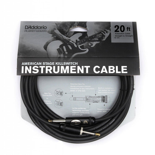 PWAMSG20 American Stage 20 ft 610 m DAddario Planet Waves Cavo