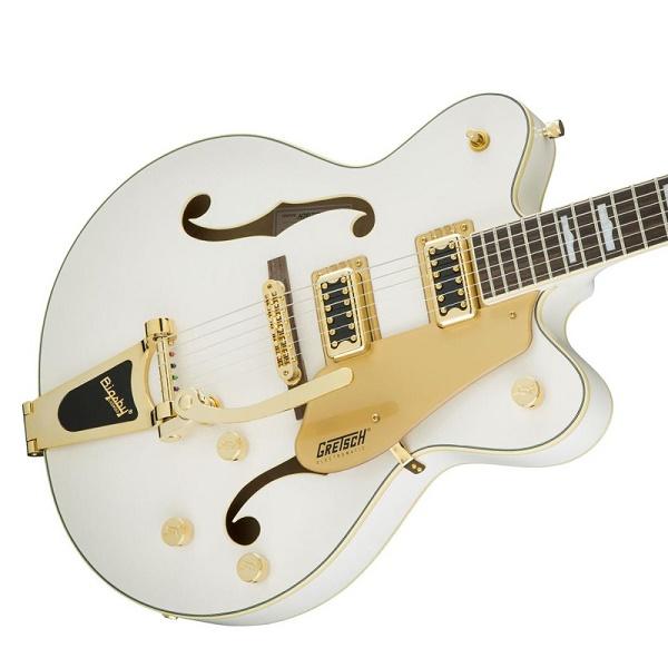 Gretsch G5422TG Electromatic with Bigsby LRL SnowCrest White Chitarra Semiacustica NUOVO ARRIVO - immagine 2
