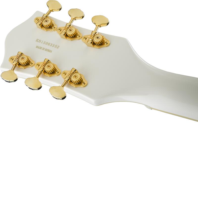 Gretsch G5422TG Electromatic with Bigsby LRL SnowCrest White Chitarra Semiacustica NUOVO ARRIVO - immagine 5