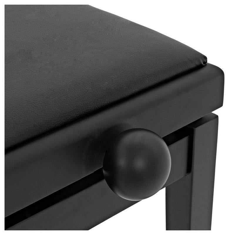 Soundsation SBH100PSBK Panca per pianoforte nero satinato con regolazione seduta - immagine 2