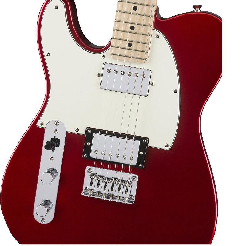 Fender Squier Contemporary Tele HH LH MN DMR Dark Metallic Red Chitarra Elettrica Mancina - immagine 3