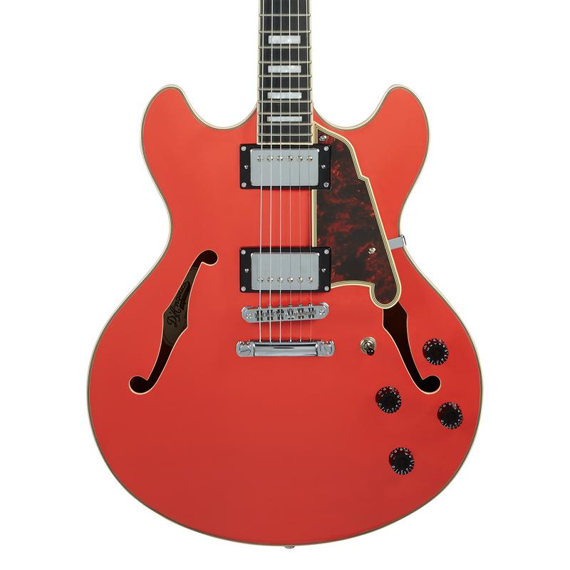 DAngelico Premier DC Fiesta Red Chitarra Semiacustica ULTIMO PEZZO - immagine 3