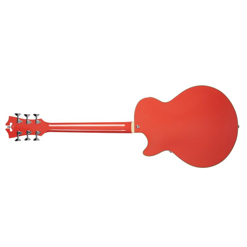 DAngelico Premier SS Fiesta Red Stopbar tailpiece Chitarra Semiacustica ULTIMO PEZZO - immagine 2