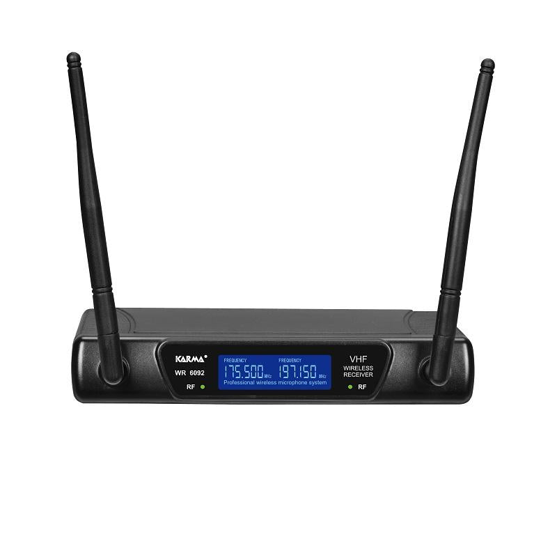 Karma Set 6092 PL VHF Doppio radiomicrofono - immagine 2