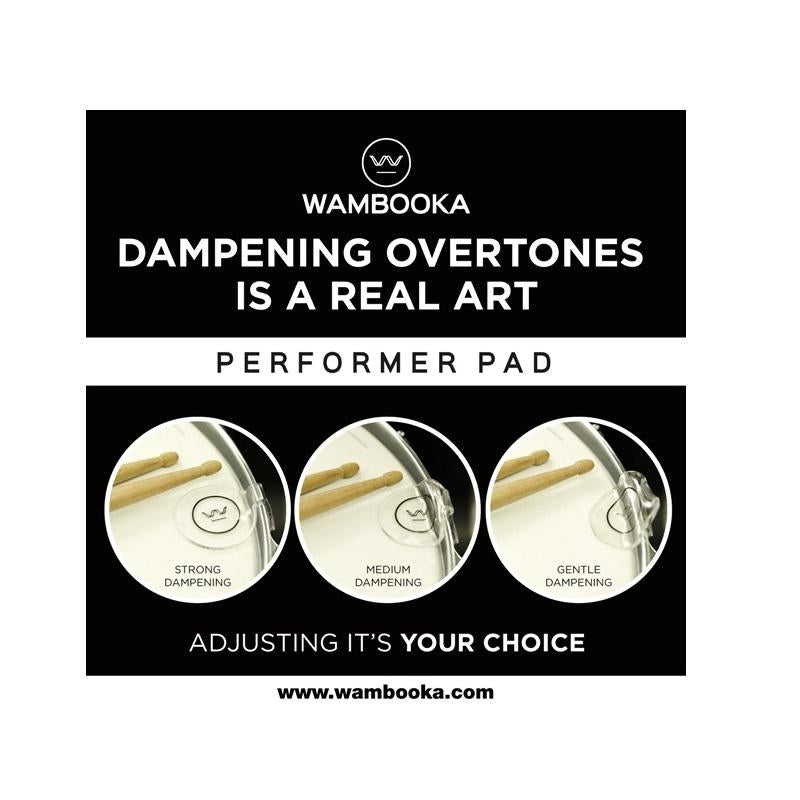 Wambooka Performer Pad sordina gel per batteria - immagine 3