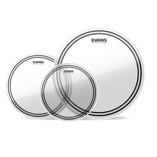 Set di 3 pelli Evans EC2S Pack Clear 10 12 16