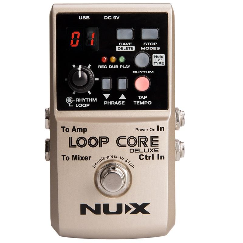 Nux LOOP CORE DELUXE BUNDLE Loop Core Deluxe NMP2 Footswitch Pedale per chitarra elettrica - immagine 2