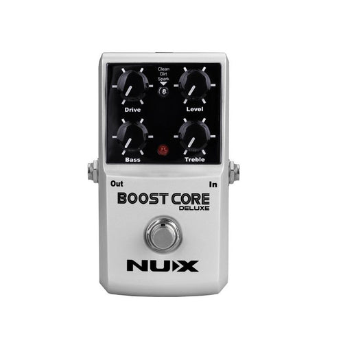 Nux STOMPBOX Boost Core Deluxe Boost Pedale per chitarra