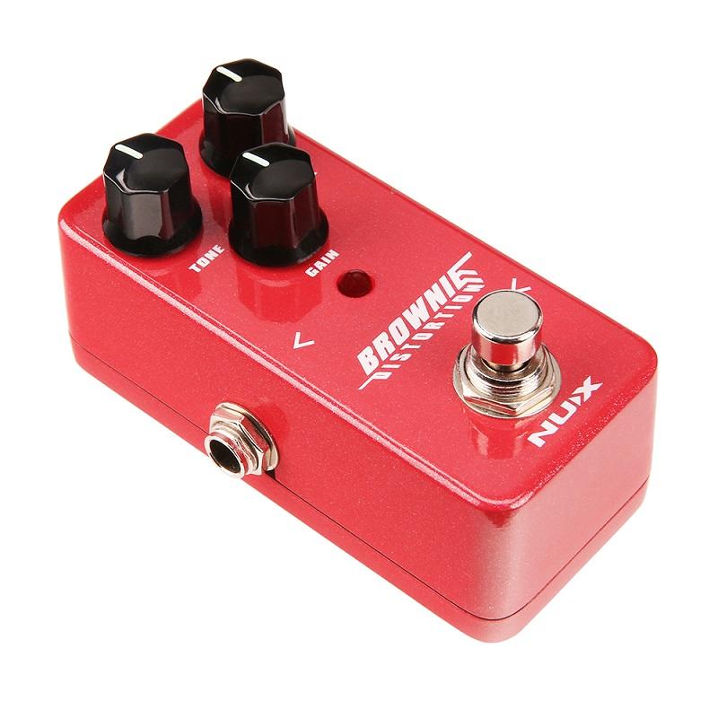 Nux MINISTOMPBOX NDS2 Brownie Distorsore Pedale per chitarra elettrica - immagine 2