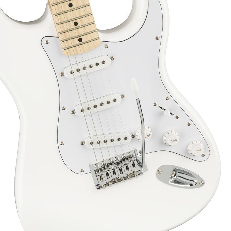 Fender Squier FSR Affinity Stratocaster MN OWT Olympic White Chitarra Elettrica - immagine 3