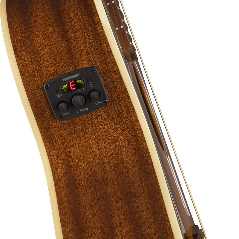 Fender Newporter Player WN SB Sunburst Chitarra Acustica Elettrificata NUOVO ARRIVO - immagine 4