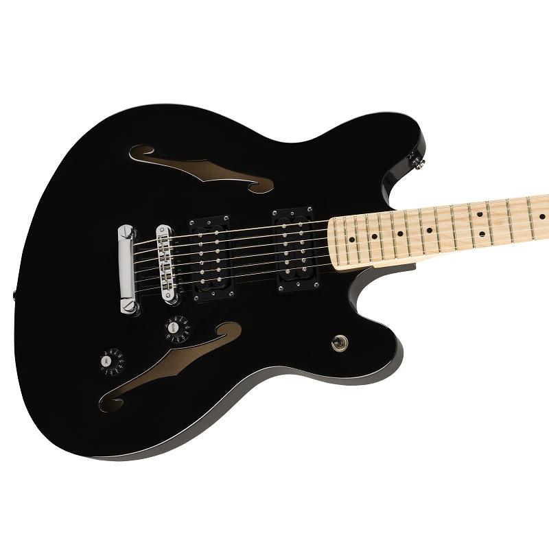 Fender Squier Affinity Starcaster MN BLK Black Chitarra Semiacustica - immagine 4