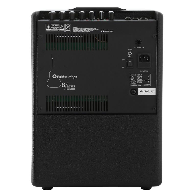 Acus One Forstrings 8 Black 200W Amplificatore per strumenti acustici e voce - immagine 3