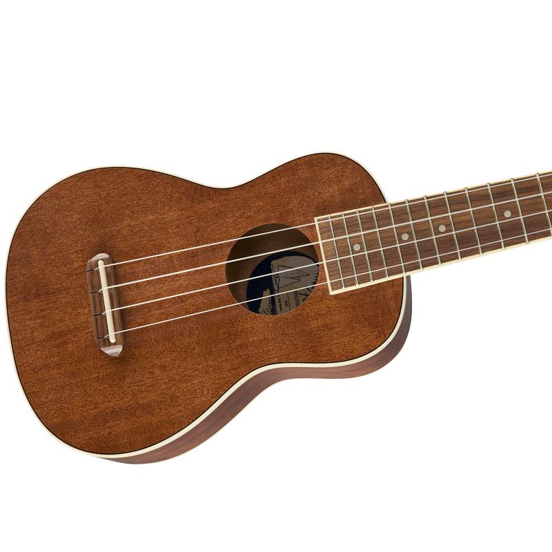 Fender Seaside WN Nat Pack Ukulele Soprano - immagine 3