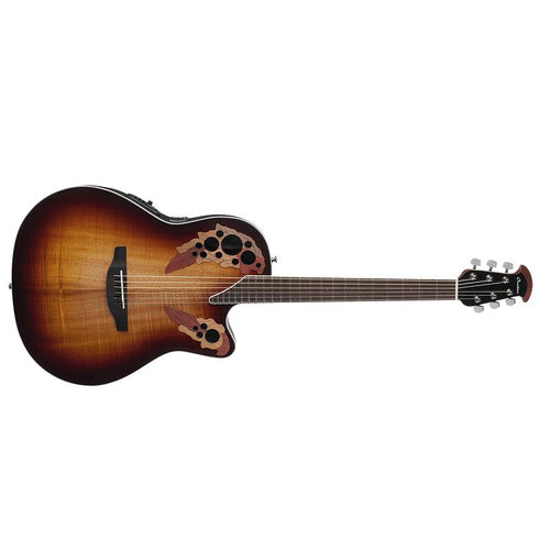Ovation CE48PKOAB Celebrity Elite Plus Super Shallow Chitarra Acustica Elettrificata