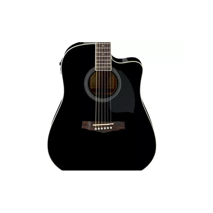 Ibanez PF15ECE BK Black Chitarra Acustica Elettrificata - immagine 2