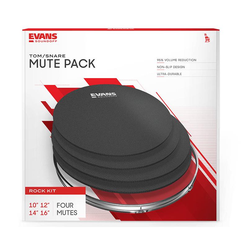 Evans SoundOff Rock Pack 10121416 SO0246 Set di silenziatori - immagine 2