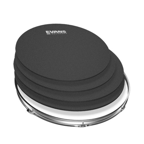 Evans SoundOff Standard Pack 12 13 14 16 SO2346 Set di silenziatori