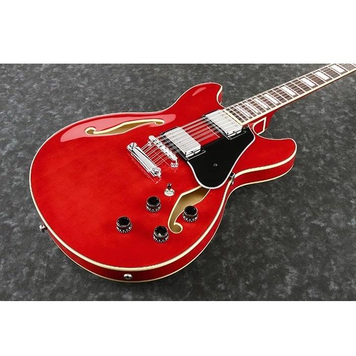 Ibanez AS7312 TCD Transparent Cherry Red Chitarra Semiacustica 12 Corde - immagine 2