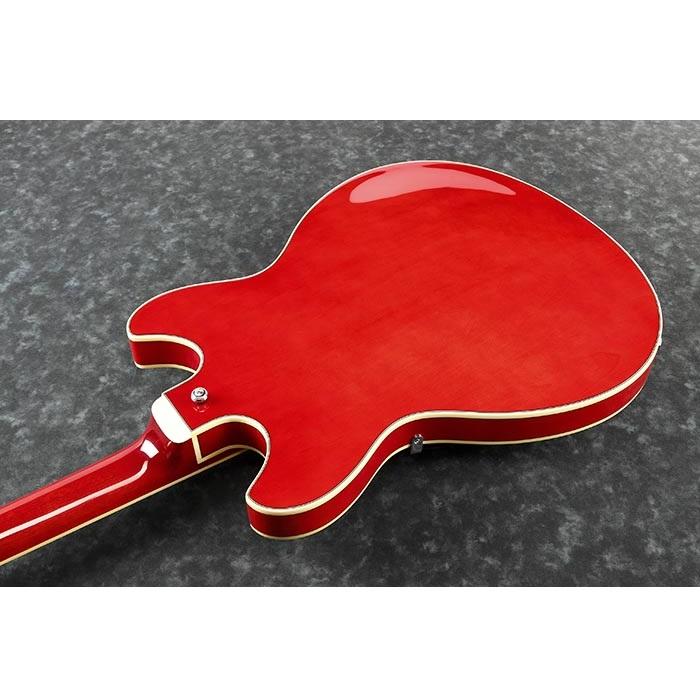 Ibanez AS7312 TCD Transparent Cherry Red Chitarra Semiacustica 12 Corde - immagine 3
