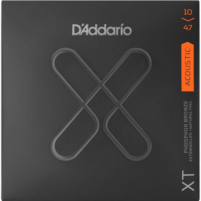 DAddario XT XTAPB1047 1047 Phosphor Bronze Muta di corde per chitarra acustica