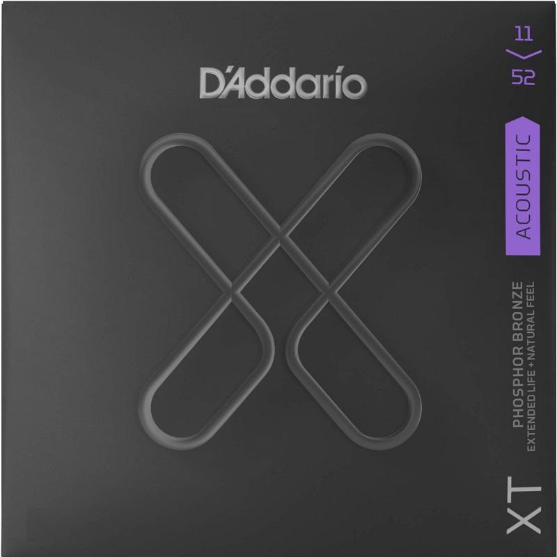 DAddario XT XTAPB1152 1152 Phosphor Bronze Muta di corde per chitarra acustica