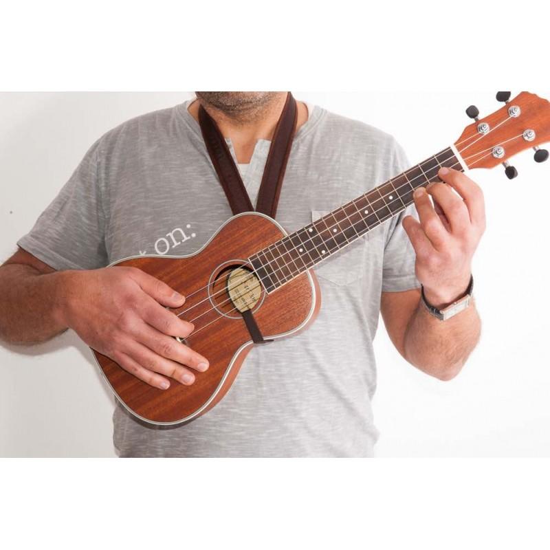 RightOn Uke Hook 035 Brown Tracolla per Ukulele - immagine 2