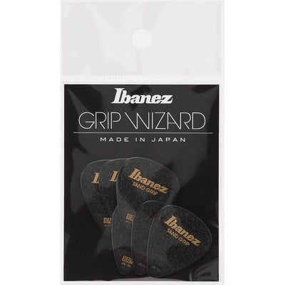 Ibanez PPA14HSGBK Grip Wizard Sand Grip Heavy Polyacetal Plettro