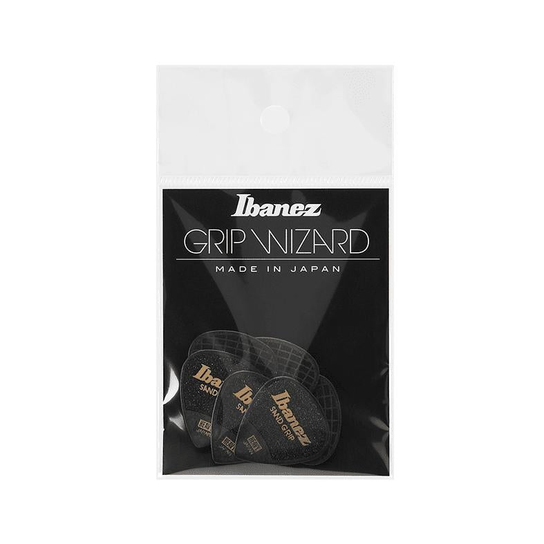 Ibanez PPA16HSGBK Grip Wizard Sand Grip Heavy Polyacetal Plettro