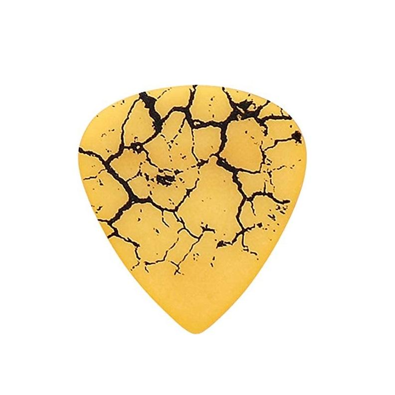 Ibanez PPA16HCGYE Grip Wizard Sand Grip Heavy Polyacetal Plettro - immagine 3