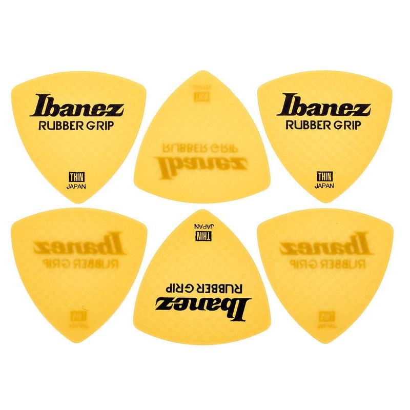 Ibanez PPA4TRGYE Grip Wizard Rubber Grip Thin Polyacetal Plettro - immagine 2
