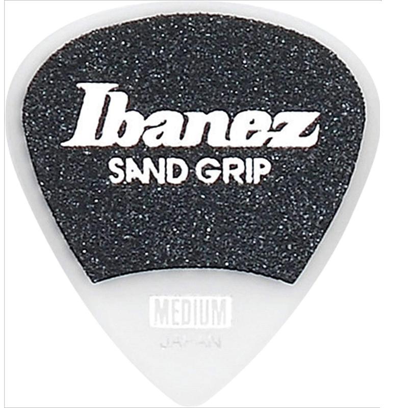 Ibanez PPA16MSGWH Grip Wizard Sand Grip Medium Polyacetal Plettro - immagine 2