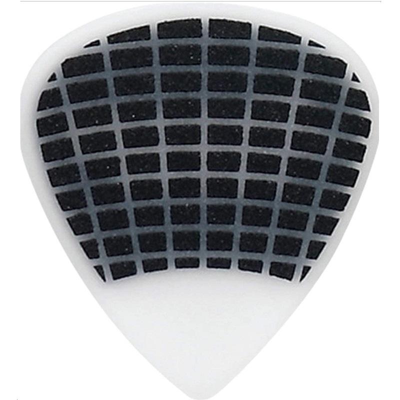 Ibanez PPA16MSGWH Grip Wizard Sand Grip Medium Polyacetal Plettro - immagine 3