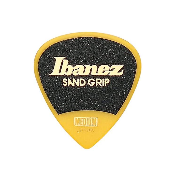 Ibanez PPA16MSGYE Grip Wizard Sand Grip Medium Polyacetal Plettro - immagine 2
