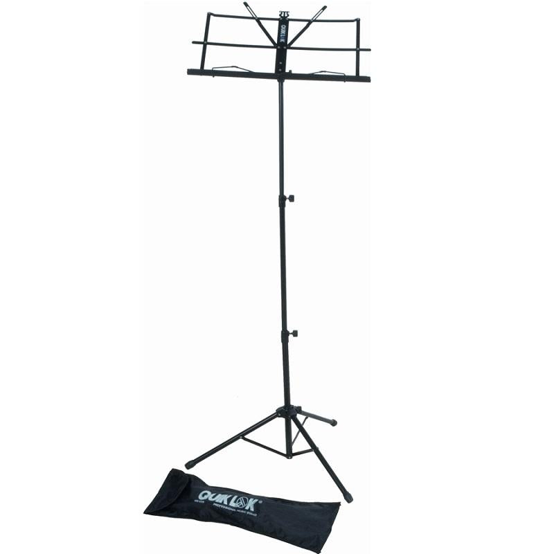 Quiklok MS335 Leggio Nero con Borsa