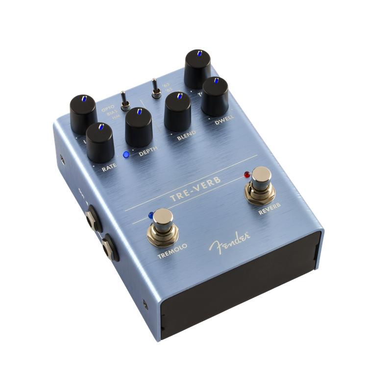 Fender TreVerb Digital ReverbTremolo Pedale per chitarra elettrica - immagine 5